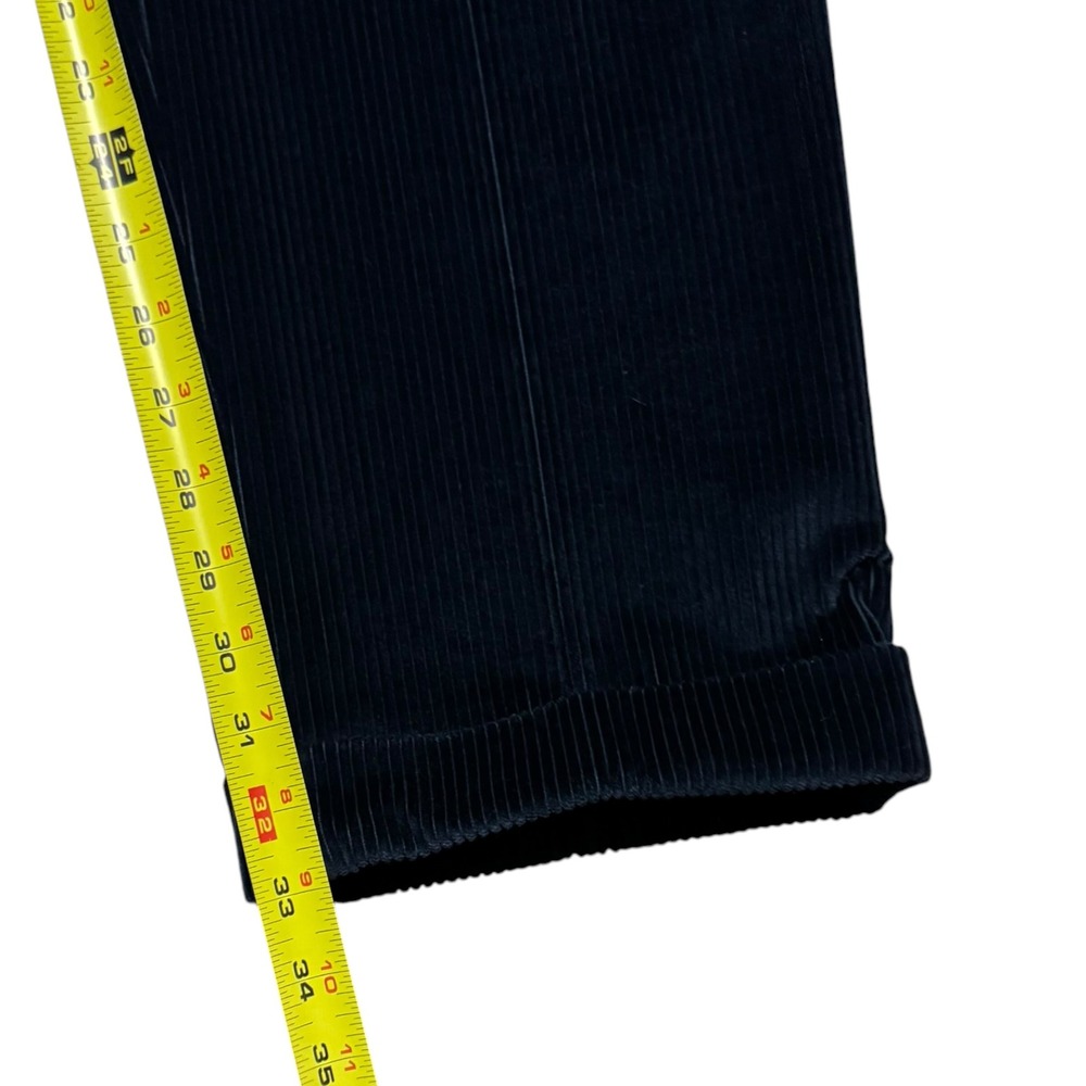 The J.‎ Peterman Company Navy Blue Straight Leg Corduroy Pants Men's 38x33 Wear - Picture 8 of 9